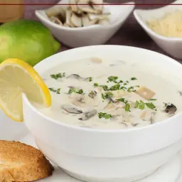 شوربة كريمة الفطر